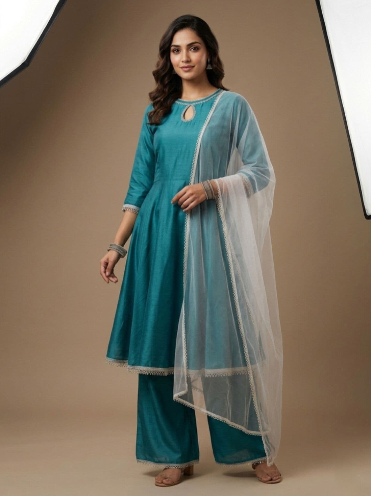 Simply Elegant โ Chiffon Sharara Set